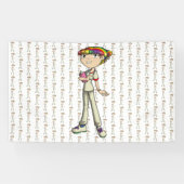 気に 横断幕 (横)