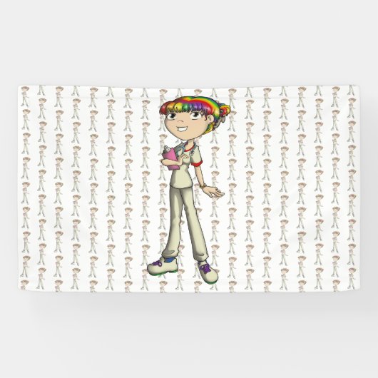 気に 横断幕 (横)