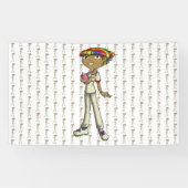 気に 横断幕 (横)