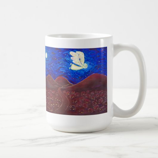 気にSoul Angel Artの絵画Mug コーヒーマグカップ (右)