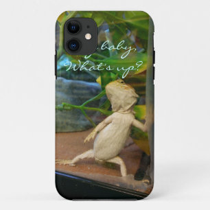 気のあるそぶりをしたなベビーの髭があるドラゴン iPhone 11 ケース