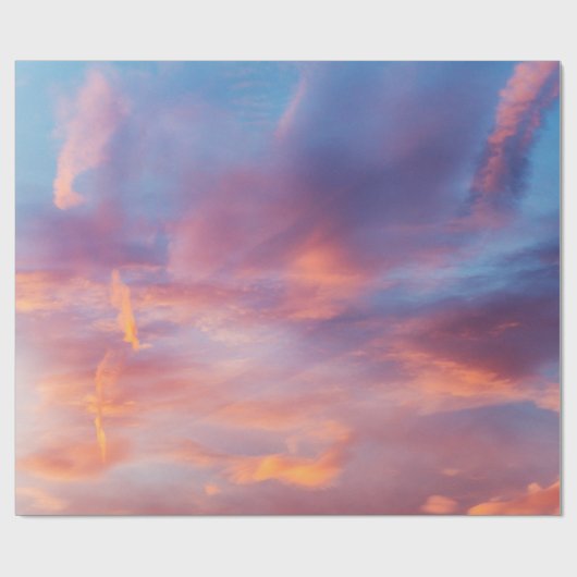 気のあるそぶりをしたな空 ラッピングペーパー (フラット)