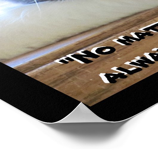 気のあるそぶりをしたカリコウィズアブラハムリンコン引用文ミーム ポスター (角)