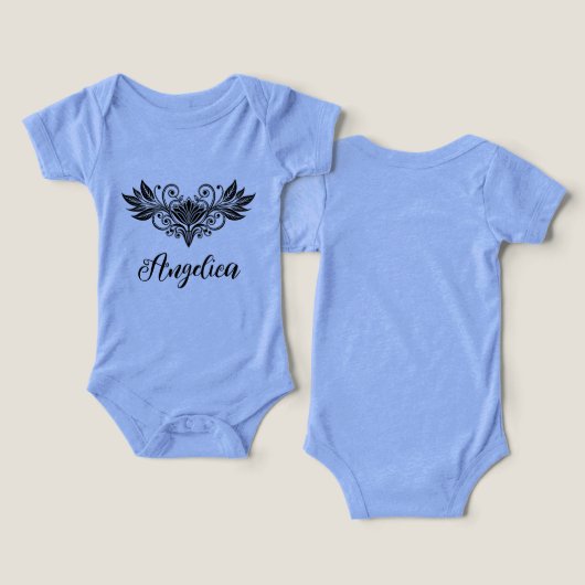 気のあるそぶりをしたフェミニン,フローラ (デザイン正面&裏面)