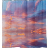 気のあるそぶりをした空 シャワーカーテン (正面)