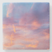 気のあるそぶりをした空 ストーンコースター (正面)