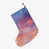 気のあるそぶりをした空 スモールクリスマスストッキング (裏面 (吊り時))