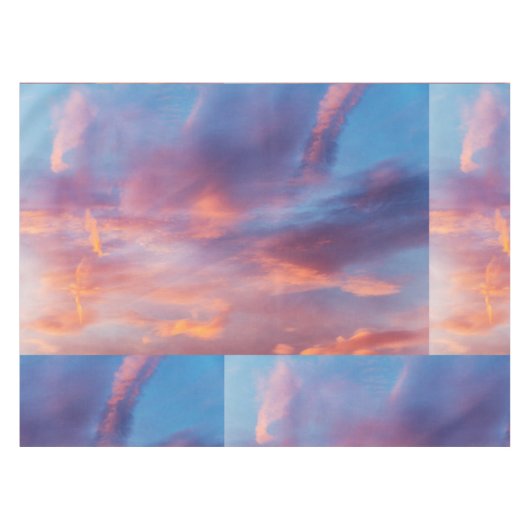 気のあるそぶりをした空 テーブルクロス (正面(横))