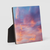 気のあるそぶりをした空 フォトプラーク (正面)