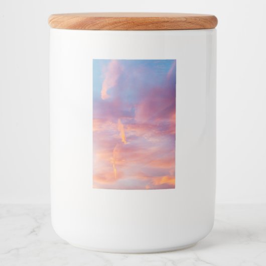 気のあるそぶりをした空 フードラベル (正面)