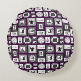 気の利いた壁 ラウンドクッション