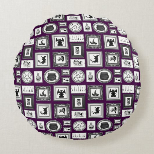 気の利いた壁 ラウンドクッション (正面)