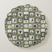 気の利いた壁 ラウンドクッション (裏面)