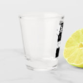 気の利いた女性 ショットグラス (左)