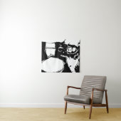 気の利いた女性 タペストリー (インサイチュ(横))