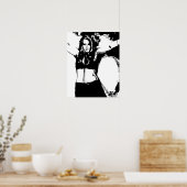 気の利いた女性 ポスター (キッチン)