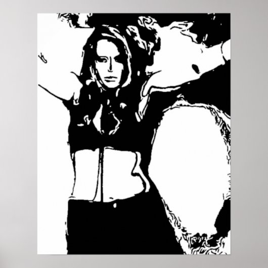 気の利いた女性 ポスター (正面)