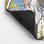 気の利いた女性 マウスパッド (コーナー)