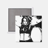 気の利いた女性 マグネット (正面/裏面)