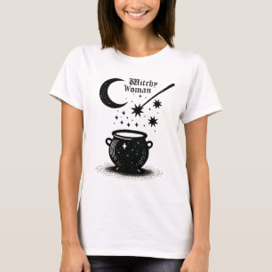 気の利いた女性 Tシャツ