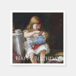 気の利いた小さな母親をパーソナライズ スタンダードカクテルナプキン