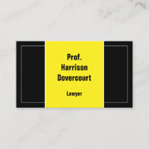 気の利いた、謙虚でプロフェッショナルの名刺