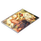 気の合う者同士-緑の切り妻の引用文のアン ノートブック (左側)