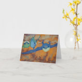 気の変なFeelin -こうもり カード (黄色い花)