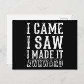 気の来利かないことわざを見おもしろいた ポストカード (正面/裏面)