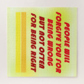 気の毒な懸念詩のロゴマークを許す ジグソーパズル (横)