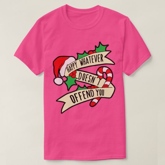 気の毒に思わない事は幸せ Tシャツ (デザイン正面)