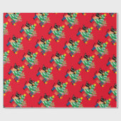 気まぐれおよびサムのクリスマス ラッピングペーパー (フラット)