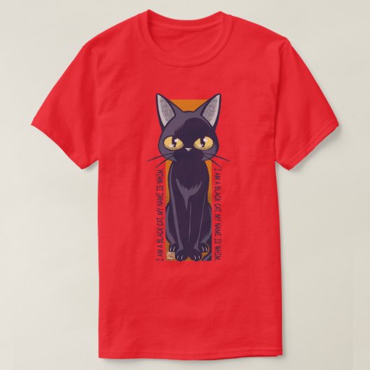 気まぐれだ Tシャツ (デザイン正面)