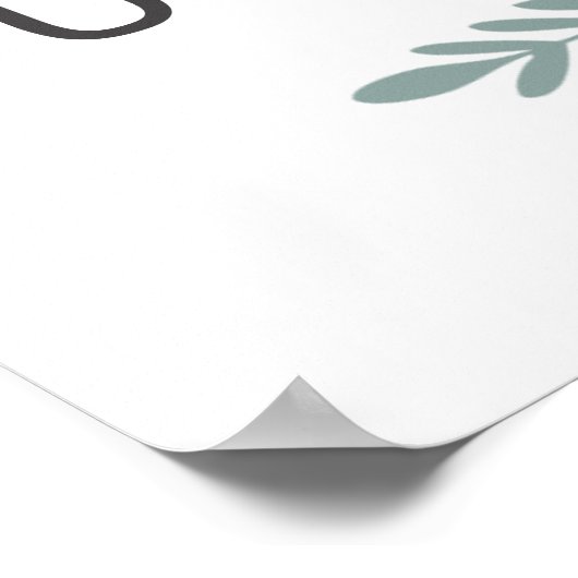 気まぐれなコテージの花の窓のイラスト ポスター (角)