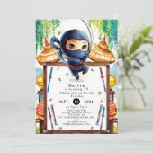 気まぐれなスパイ忍者誕生日 招待状 (スタンド正面)