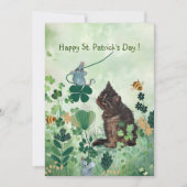気まぐれなセントパトリックデー シーズンカード (正面)