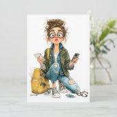 気まぐれなテクノロジー過負荷の少女のカオス 招待状 (スタンド正面)