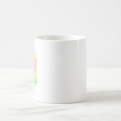 気まぐれなビーチの貝殻 コーヒーマグカップ (中央)