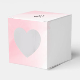 気まぐれなピンクの企業のコーヒーガール フェイバーボックス