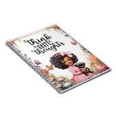 気まぐれなブラウンの美少女 ノートブック (右側)