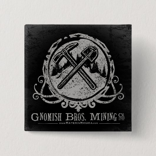 気まぐれなボタン 缶バッジ (正面)