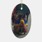 気まぐれなラクダのアートプリント/グラフィック セラミックオーナメント (右)