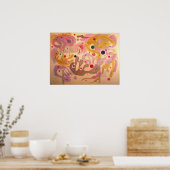 気まぐれな型枠 ポスター (キッチン)