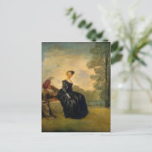 気まぐれな少女 ポストカード (スタンド正面)