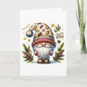 気まぐれな幸せなホリデー小人 シーズンカード (正面)