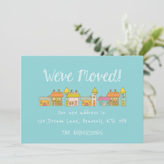 気まぐれな新住所発表 案内状 (スタンド正面)