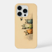 気まぐれな猫たち - 幻想的な猫の芸術 iPhoneケース (裏面)