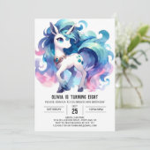 気まぐれな編集可能な馬の誕生日 招待状 (スタンド正面)