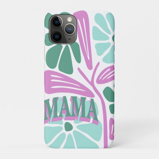 気まぐれな花のママ Case-Mate iPhoneケース (裏)