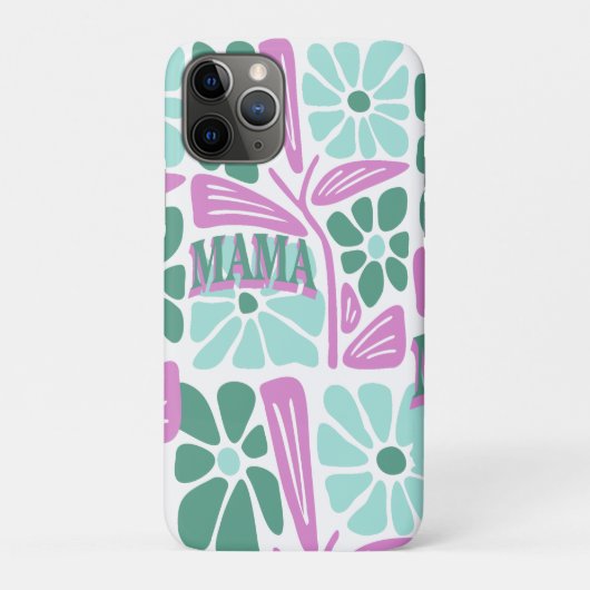 気まぐれな花のママ Case-Mate iPhoneケース (裏)